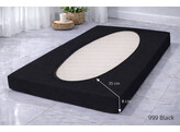 Platina Jersey Topperbezug 090-100/200-220 Black 999