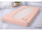 Platina Jersey Topperbezug 140-160/200-220 Pearl 114