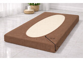 PLATINA JERSEY TOPPERBEZUG 140-160/200 TAUPE 131