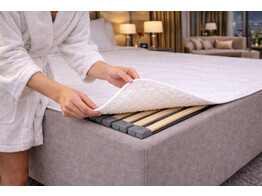 Sous-matelas antiderapant 160/200 en latex naturel