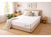 Molton Clouds fitted sheet 23 cm depth 180 x 200