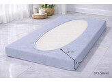 Platina Jersey Topperbezug 140-160/200-220 Silver 375