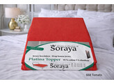 Platina Jersey Topperbezug 140-160/200-220 Tomato 668