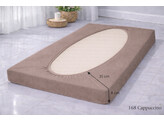 Platina Jersey Topperbezug 180-200/200-220 Cappuccino 168