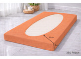 Platina Jersey Topperbezug 180-200/200-220 Peach 350