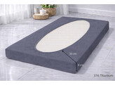 Platina Jersey Topper cover 180-200/200-220 Titanium 376