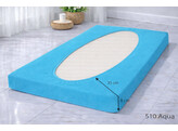 Platina Jersey Topperbezug 180-200/200-220 Aqua 510