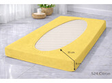 Platina Jersey Topper cover 180-200/200-220 Citron 524