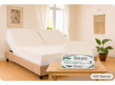 Platina Jersey Topper Fitted Sheet 1 Split 180-200/200-220 Naturel 420
