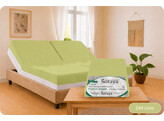 Platina Jersey Coprimaterasso Topper 2 Split 180-200/200-220 Lime 244