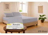 Platina Jersey Hoeslaken 1 Split 140-160/200-220 Silver 375