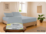 Platina Jersey Hoeslaken 1 Split 140-160/200-220 Grey 451