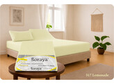 Platina Jersey Spannbettlaken 1 Split 180-200/200-220 Lemonade 317
