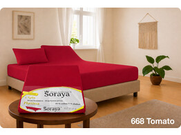 Platina Jersey Fitted Sheet 1 Split 180-200/200-220 Sky 663