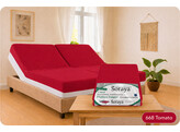 Platina Jersey Hoeslaken 2 Split 140-160/200-220 Tomato 668