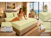 Platina Jersey Extra High drap-housse 90-100 x 200-220 Lemonade 317