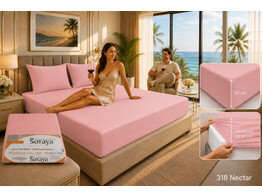 Platina Jersey Extra High Spannbettlaken 90-100 x 200-220 Nectar 318
