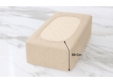 Platina Jersey Extra High fitted sheet 180-200 x 200-220 Marine 257