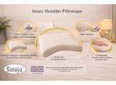 Jersey Royal Taie d oreiller Shoulder Amande 112