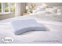 Jersey Royal Pillowcase Shoulder Silver 375