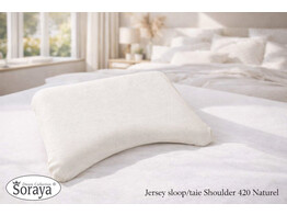 Jersey Royal Pillowcase Shoulder Naturel 420