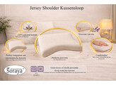 Jersey Royal Pillowcase Shoulder Raspberry 505