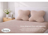 Jersey Royal Pillowcase Clover Cappuccino 168