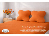 Jersey Royal Kussensloop Clover Orange 263