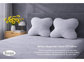 Jersey Royal Kissenbezug Clover Silver 375