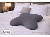 Jersey Royal Pillowcase Clover Smoke 495