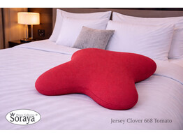 Jersey Royal Kissenbezug Clover Tomato 668