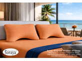 Jersey Shoulder Pillowcase L Orange 263