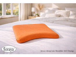 Jersey Shoulder Pillowcase L Orange 263