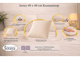 Jersey Royal Kussensloop 60 x 60 Cappuccino 168
