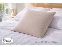 Jersey kussensloop 60 x 60 Fog 210