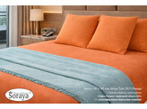 Jersey Royal Kussensloop 60 x 60 Orange 263