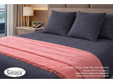 Jersey Royal Kussensloop 60 x 60 Antracite 304