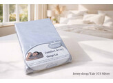 Jersey Royal Pillowcase 60 x 60 Silver 375