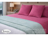 Jersey Royal Pillowcase 60 x 60 Raspberry 505