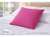 Jersey Royal Pillowcase 60 x 60 Raspberry 505
