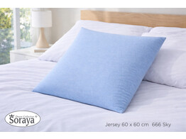 Jersey Royal Pillowcase 60 x 60 Sky 663