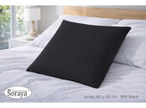 Jersey Royal Pillowcase 60 x 60 Black 999