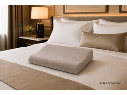 Jersey Wave Pillowcase Cappuccino 168