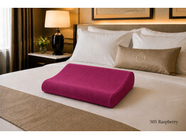 Jersey Wave Pillowcase Raspberry 505